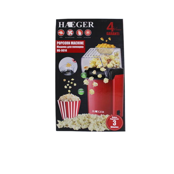 Maquina de Palomitas Cabritas Popcorn HG-9014 - Imagen 3