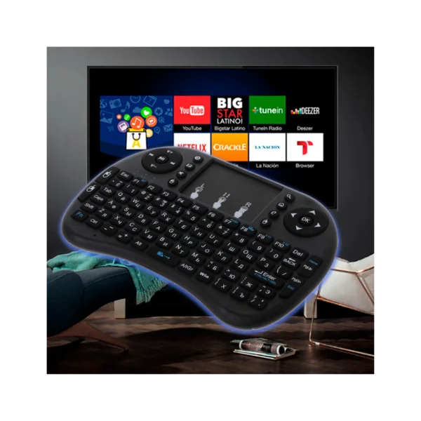 Teclado Control Remoto Táctil para Smart TV