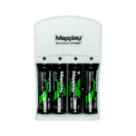Cargador de Pilas x 4 Portatil Maxday