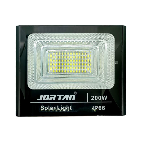 Foco Led IP66 200w + Panel Solar Jortan