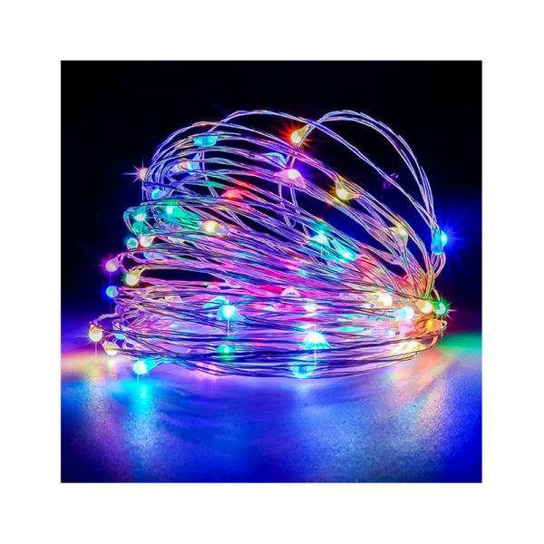 Tira de Luz LED Multicolor 12 metros 100 Luces
