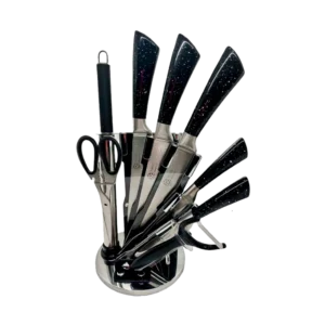 Set Cuchillos de Cocina 9pcs Acero Inoxidable