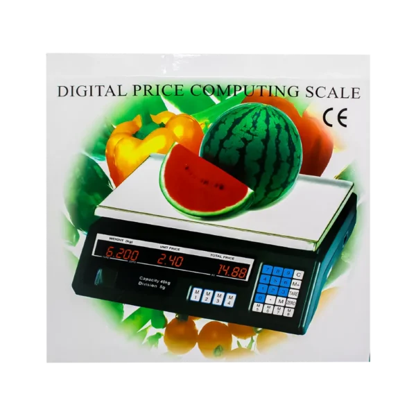 Balanza Digital para Frutas Verduras 40Kg