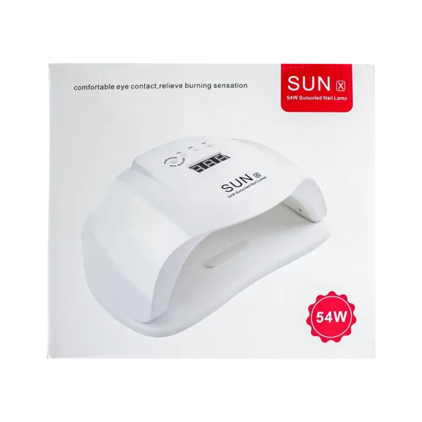 Lampara de Uñas Led UV Sun X 54w