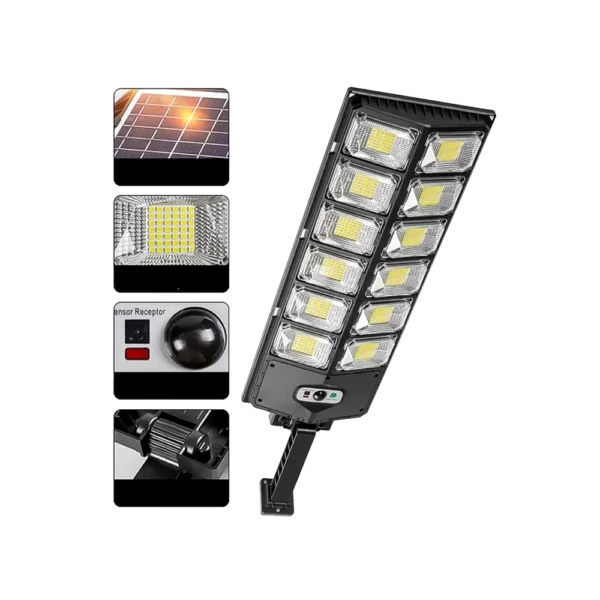Foco LED con Panel Solar Exterior Sensor W789B-6