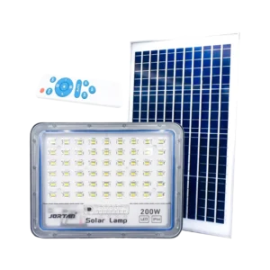 Foco Led con Panel Solar Exterior 200w Jortan