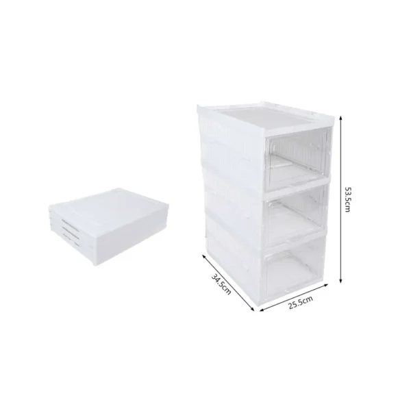 Caja Organizadora de Zapatos 3 Pisos