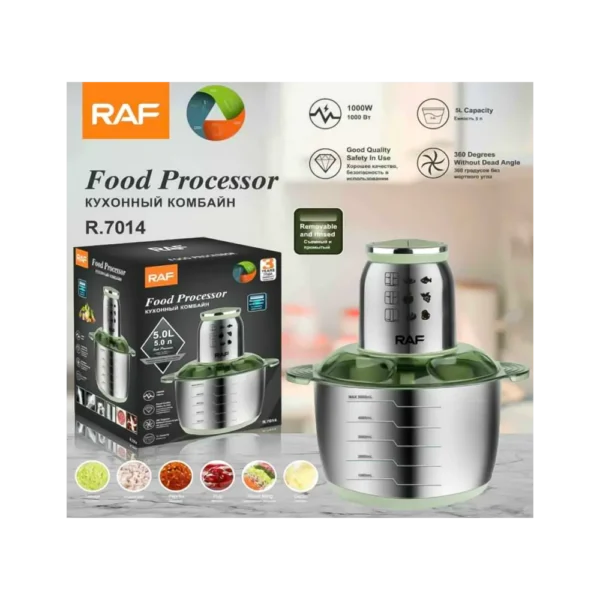 Procesador de Alimentos y Picadora de Carne R.7014 RAF