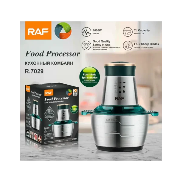 Procesador de Alimentos y Picador 2L RAF R.7029