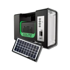 Linterna Portátil Panel Solar Altavoz GDLite10