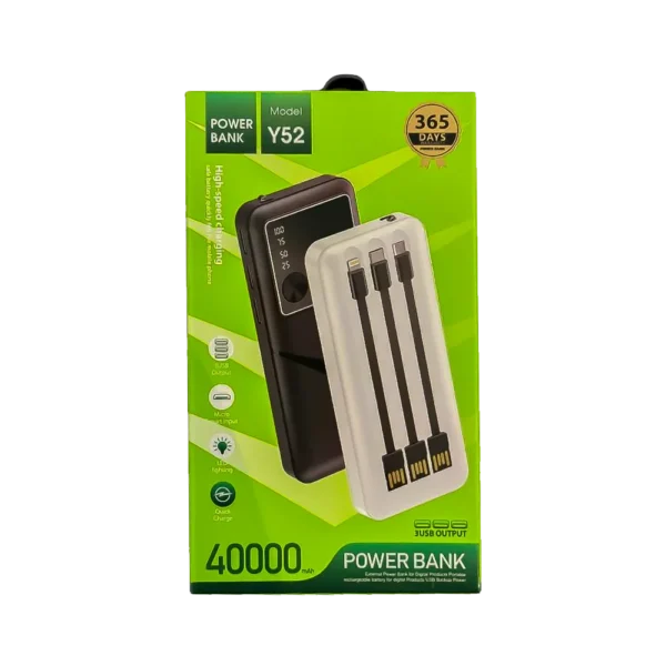 Cargador Inalámbrico 40000mah PB-Y52