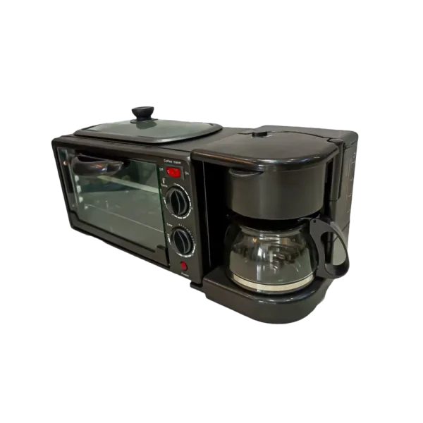 Horno Eléctrico Multifuncional Desayuno 3 en 1