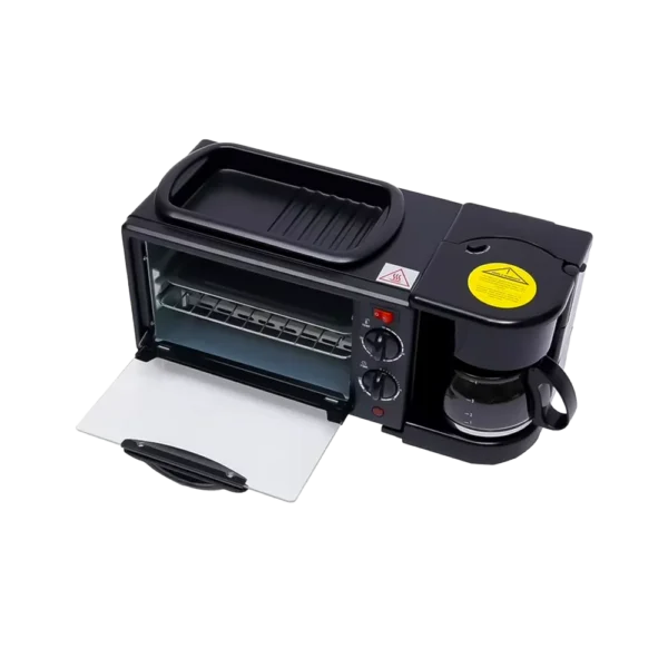 Horno Eléctrico Multifuncional Desayuno 3 en 1