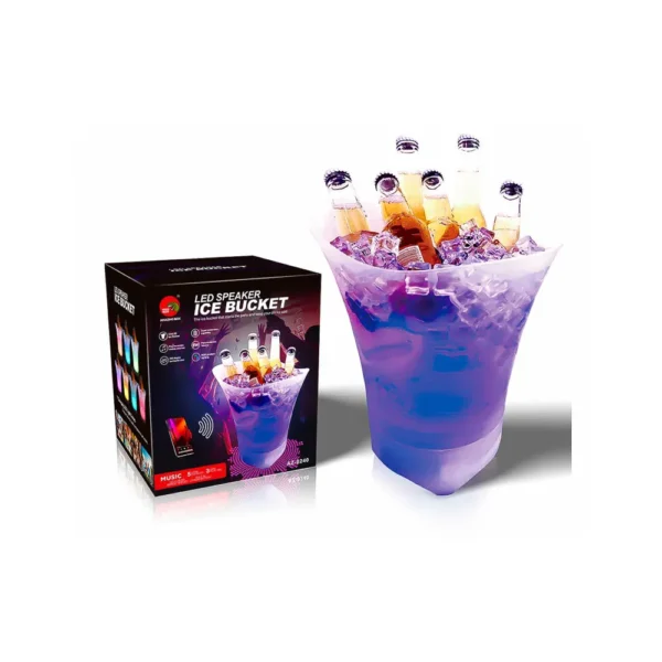 Cubeta de Hielo Impermeable 5L 6LED RGB