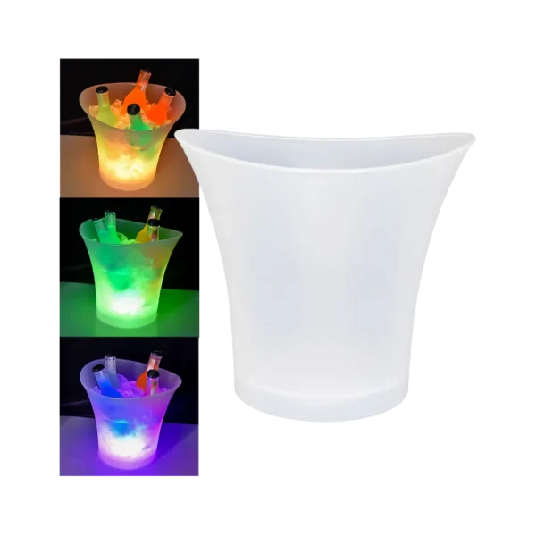 Cubeta de Hielo Impermeable 5L 6LED RGB