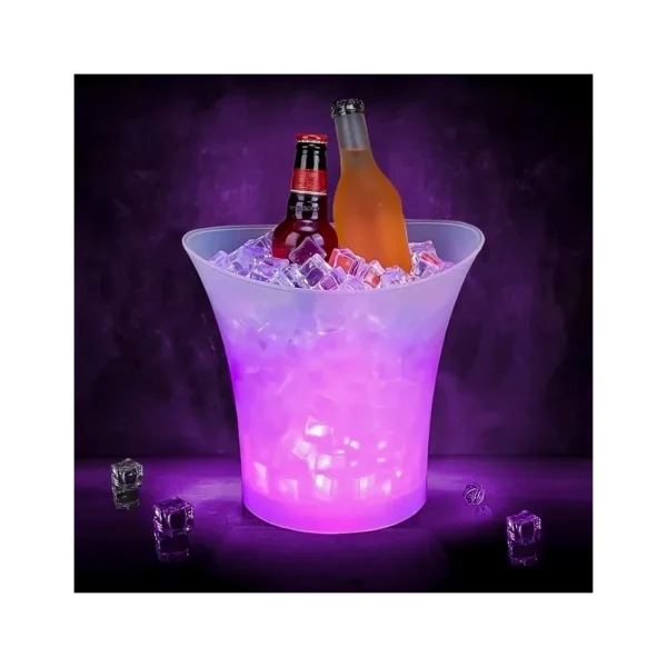 Cubeta de Hielo Impermeable 5L 6LED RGB