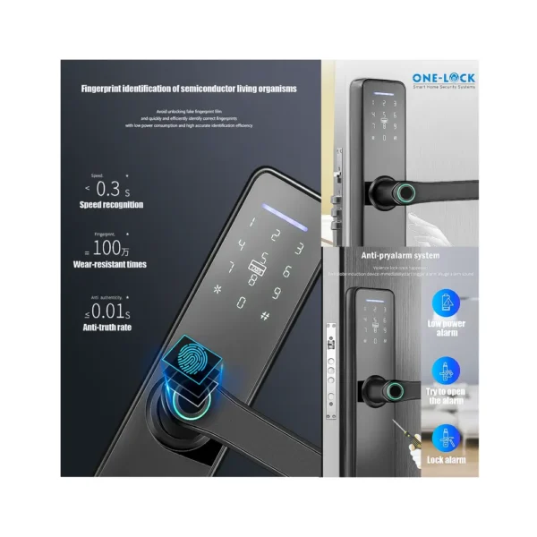Cerradura Eléctrica Digital Smart Lock F1