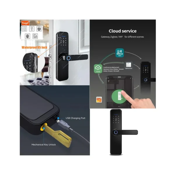 Cerradura Eléctrica Digital Smart Lock F1