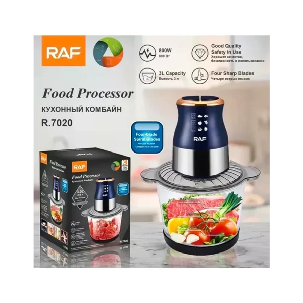 Procesador de Alimentos 3L 800w R.7020 RAF