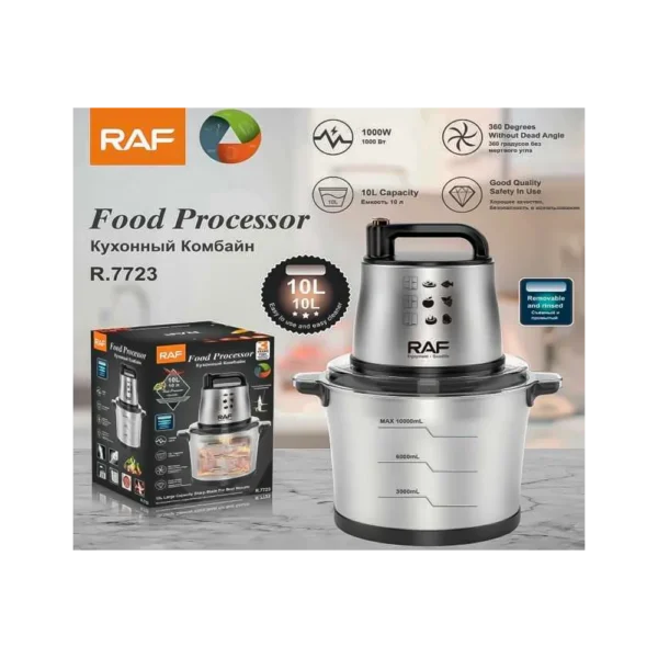 Procesador de Alimentos 10L 1000w R.7723 RAF