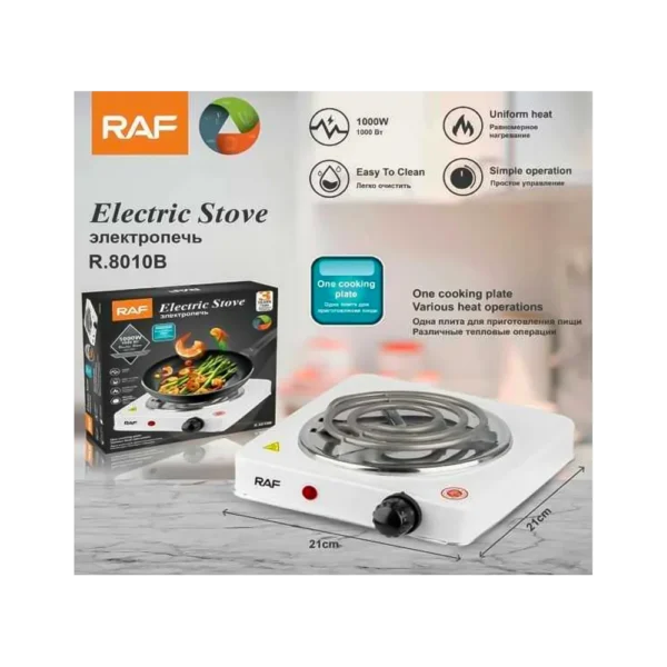 Cocinilla Eléctrica 1 Quemador 1000w R.8010 RAF