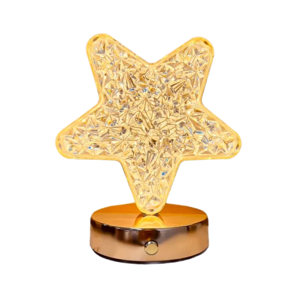 Lampara Led Estrella Recargable 3 Modos
