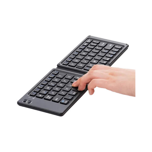 Teclado Bluetooth Inalámbrico Plegable Mk-1008