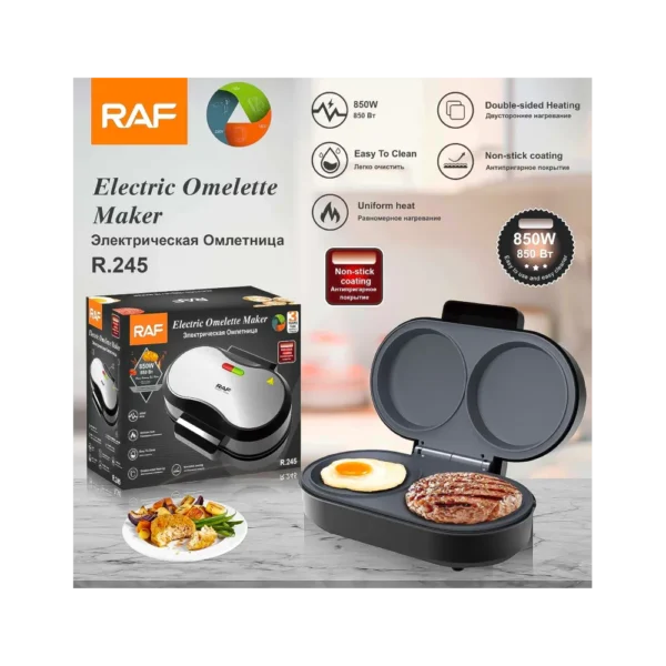 Horno Eléctrico para Hamburguesas 850W R.245 RAF