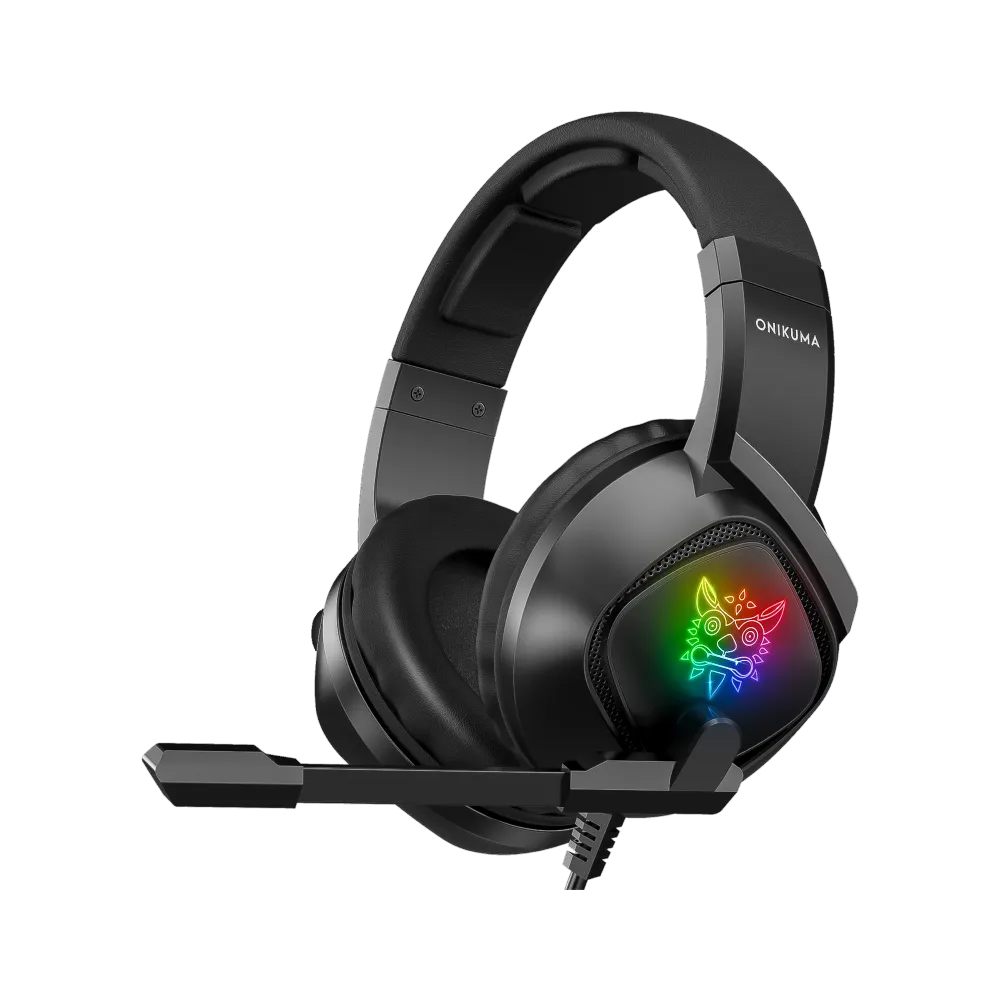 Audífonos Gamer RGB Wired K19 Onikuma