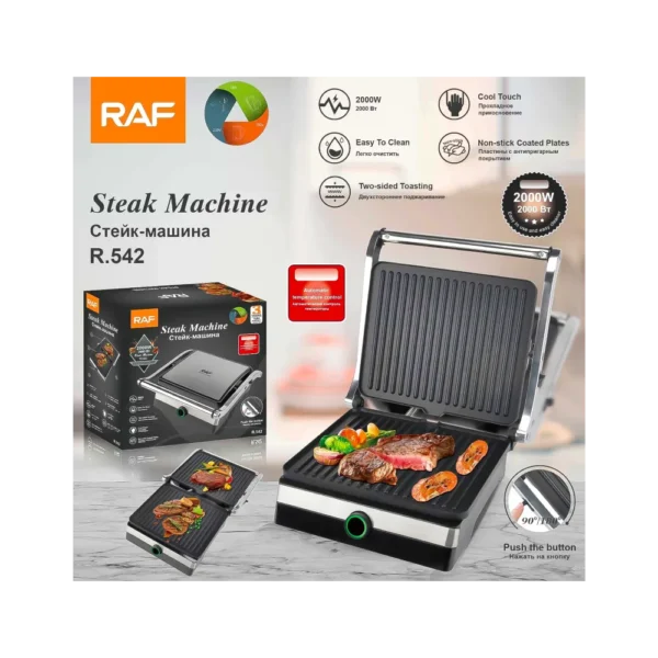 Cocinilla Eléctrica con Parilla Grill R.542 RAFCocinilla Eléctrica con Parilla Grill R.542 RAF