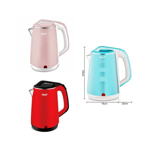 Hervidor de Agua Eléctrico 2.5L 2000w R.7948 RAF