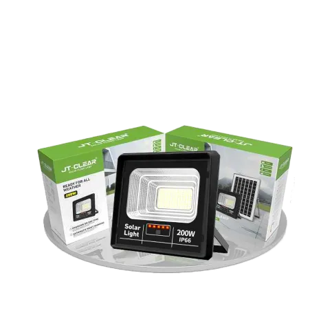 Foco Led con Panel Solar Reflector 200w IP66 JT-Clear