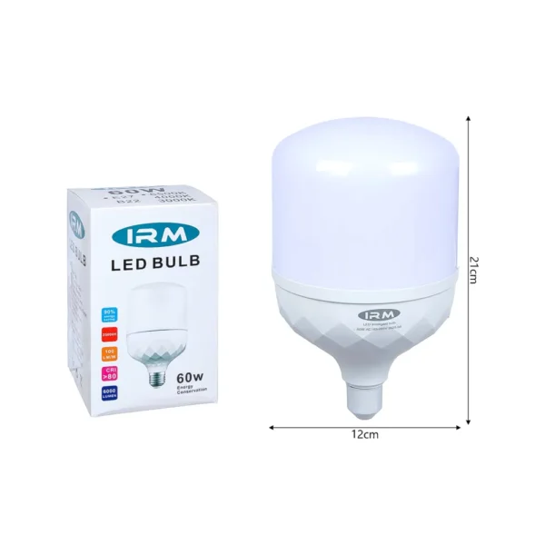 Ampolleta Led 60W E27 Luz Fría