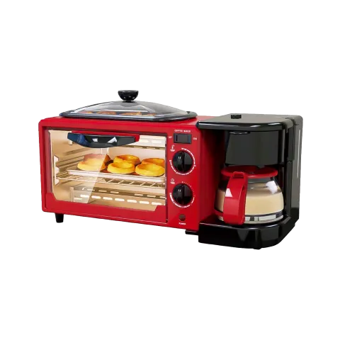 Horno Eléctrico Desayuno Multifunción 3n1 R.5308 RAFRAF