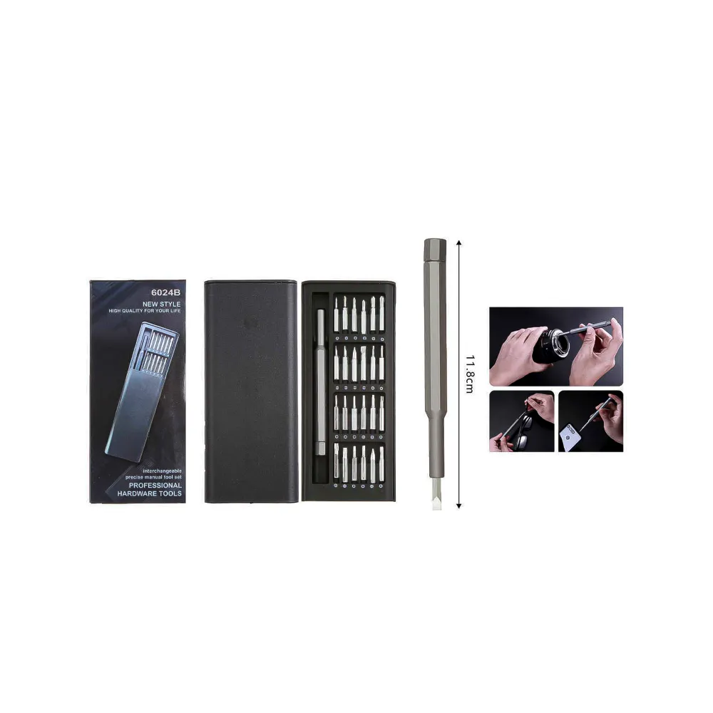 Destornillador de Precisión Set 24pcs