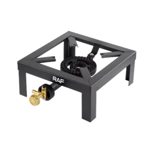Cocina a Gas Portátil 3 Fogones R.8502 RAF
