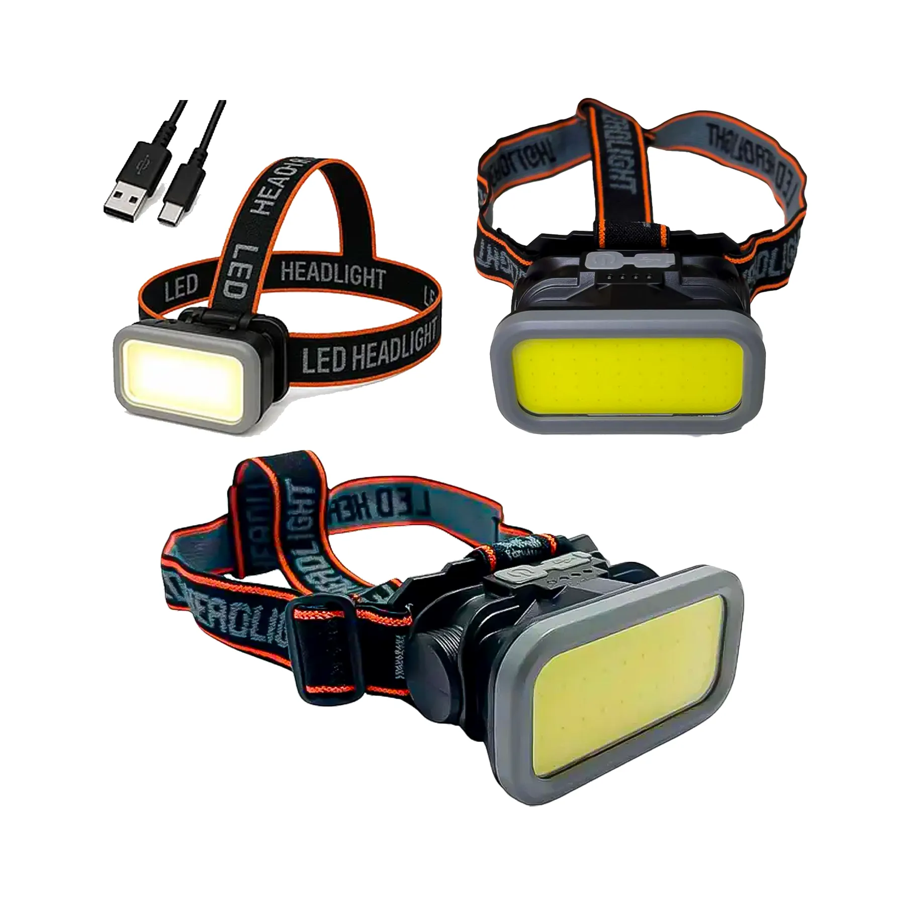 Linterna de Cabeza LED YM-309-COB