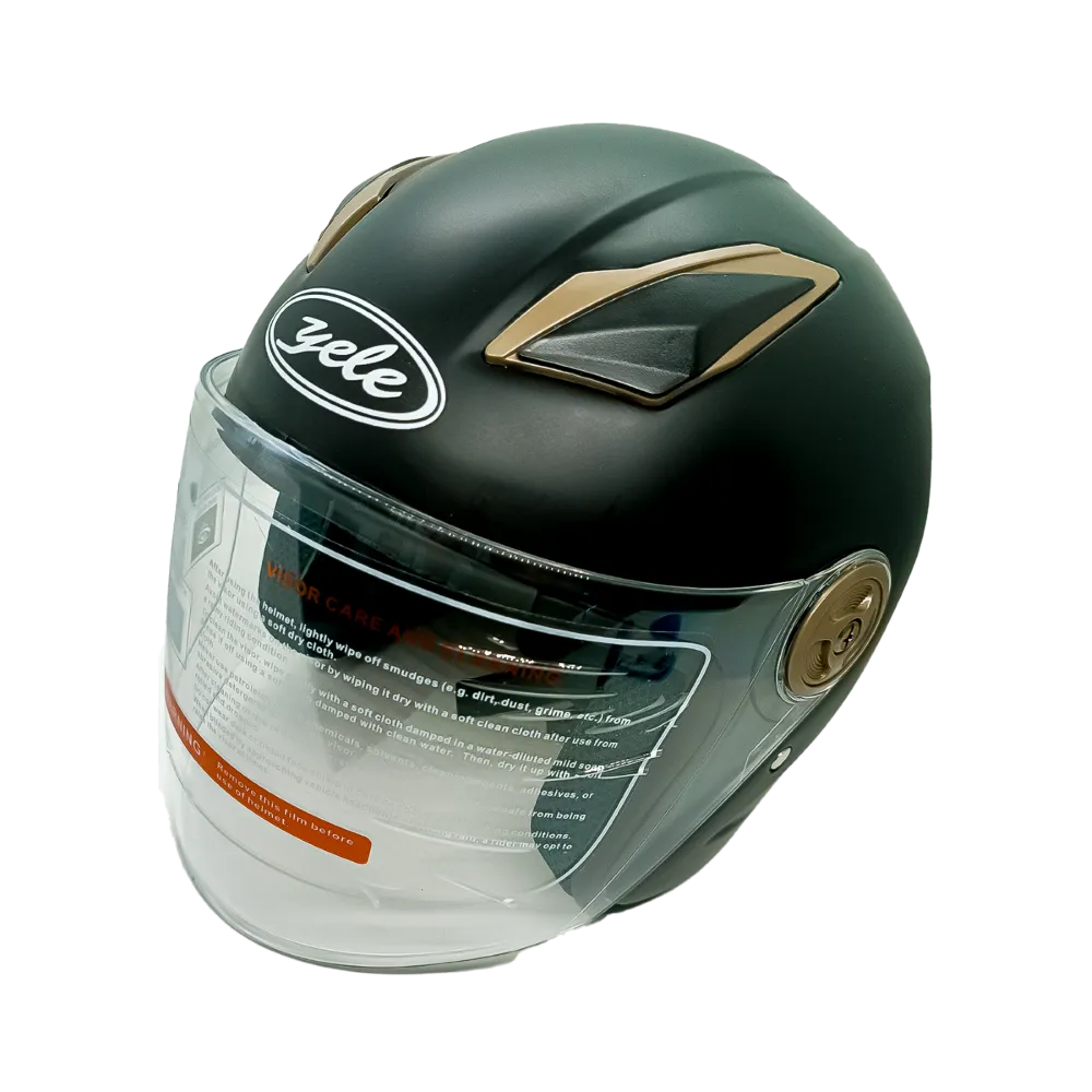Casco de Moto Visor Retráctil UV C-208 Yele