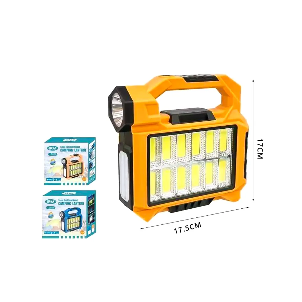 Linterna Led Recargable Solar 915-12
