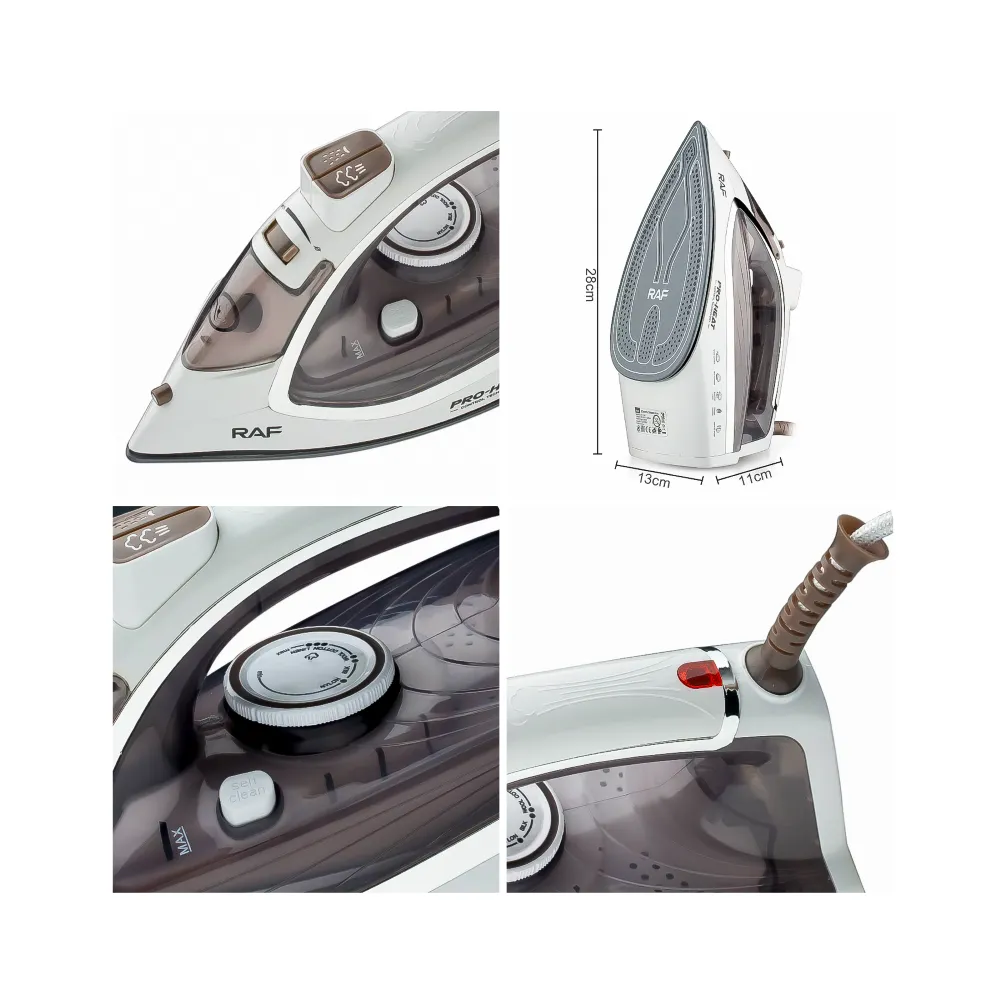 Plancha de Ropa Vapor 2600w R.1128 RAF