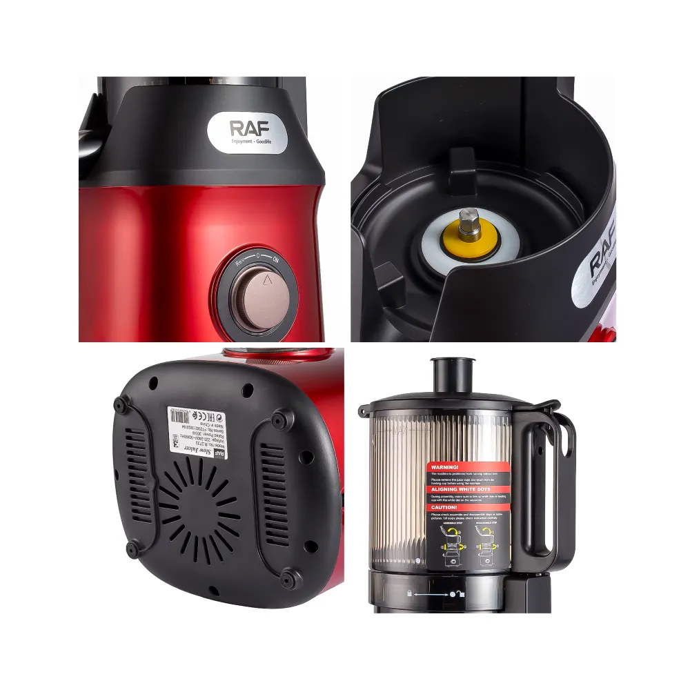 Licuadora Extractor de Jugos 1.7L 350w R.2733 RAF