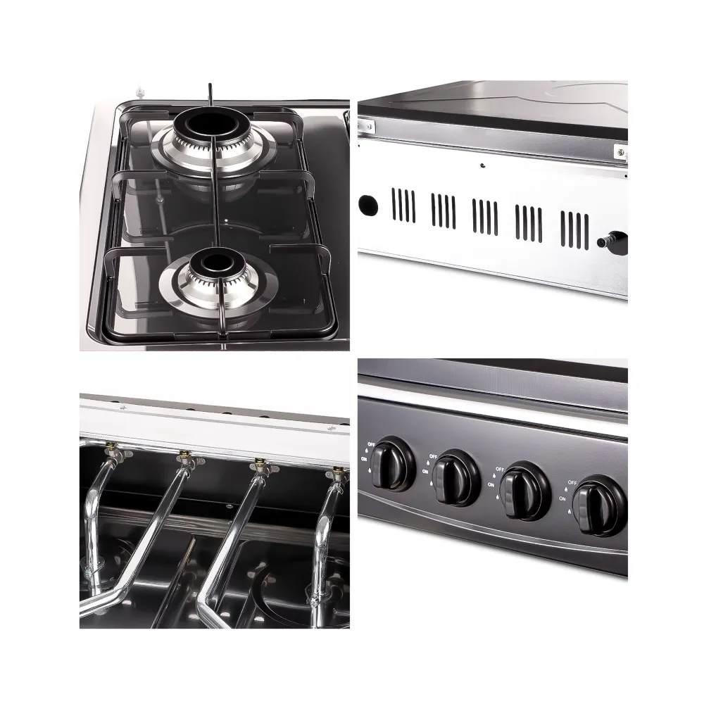 Cocina de 4 Quemadores Estante R.8512 RAF