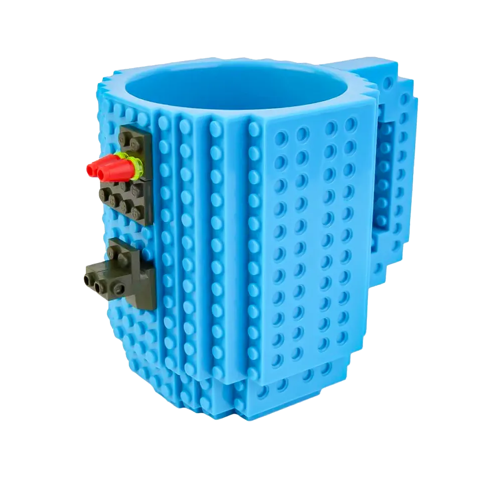 Taza Mug Didáctica de Bloques para Niños 360ml