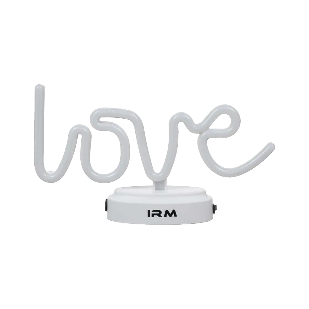 Lámpara Led Estilo Neón Love 25cm
