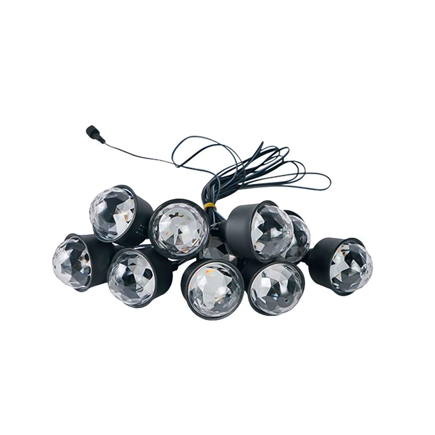 Ampolletas Led RGB Guirnalda 10un