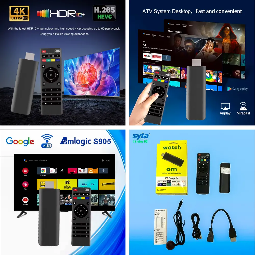Tv Stick HDMI Android 14 5 Plus OM