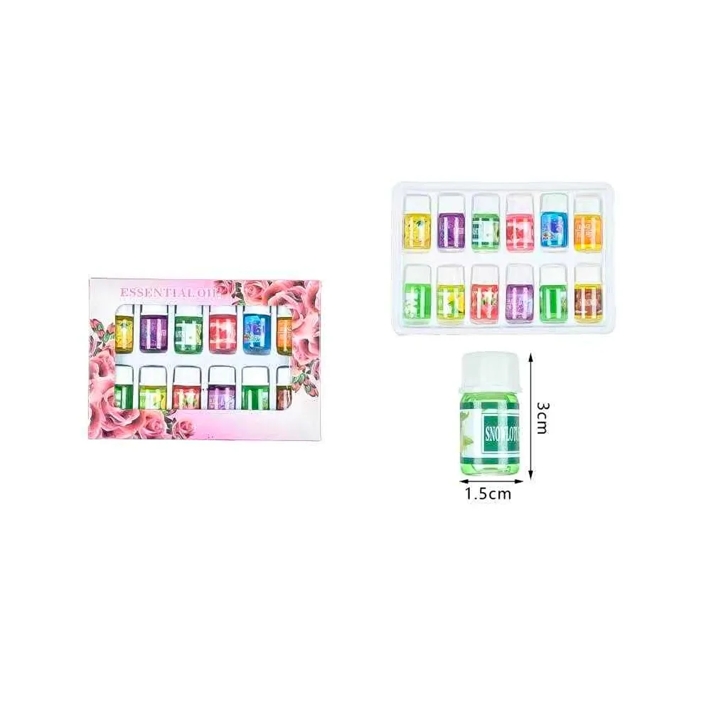 Esencias Aromáticas Variedades 3ml 12pcs