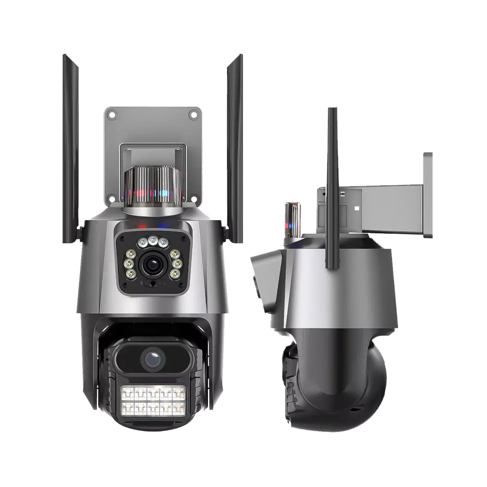 Cámara de Vigilancia Wifi 9MP 3 Lentes ICSee