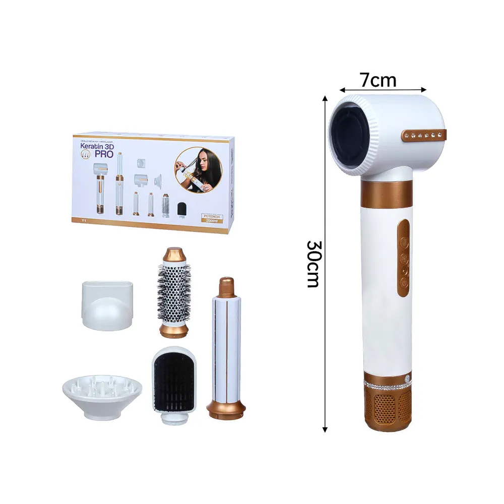 Secador de Pelo 7 en 1 2000w Keratin Pro
