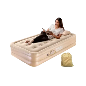 Colchón Inflable con Inflador 1 Plaza
